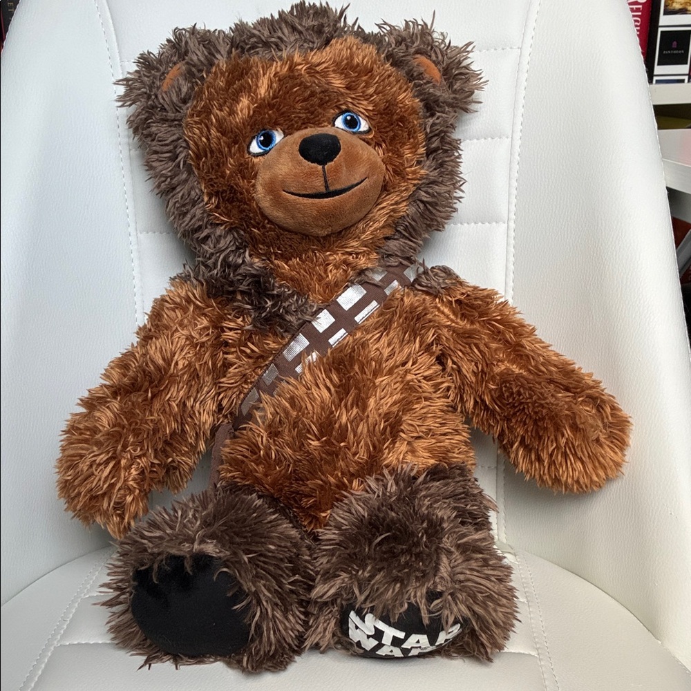 Build A Bear Star Wars Chewbacca Plush - Brown and Black Fur